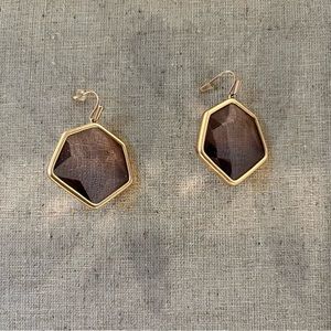 Kendra Scott: Vanessa Rose Gold Drop Earrings
